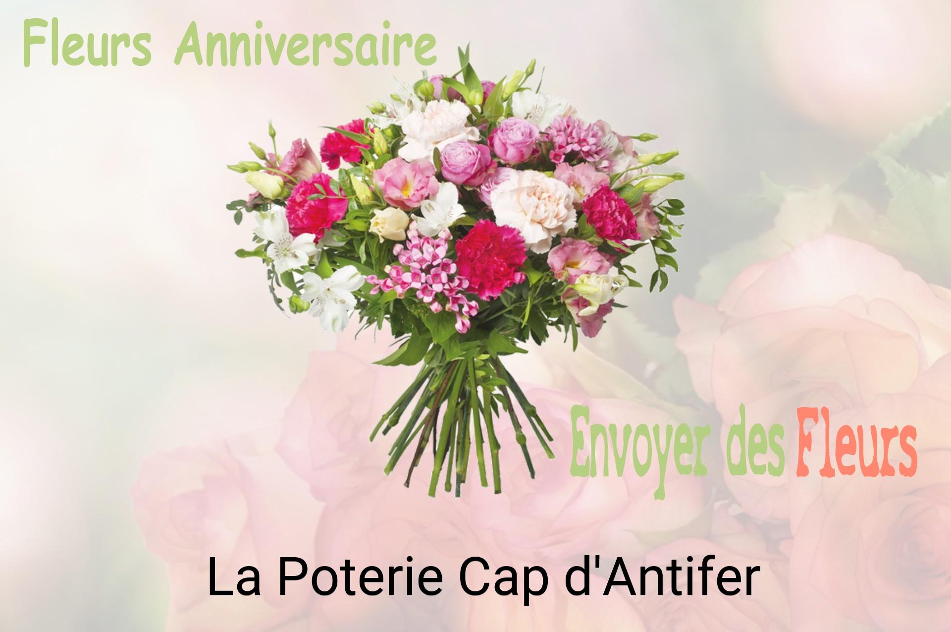 Bouquet de fleurs d’anniversaire livré à La Poterie-Cap-d'Antifer