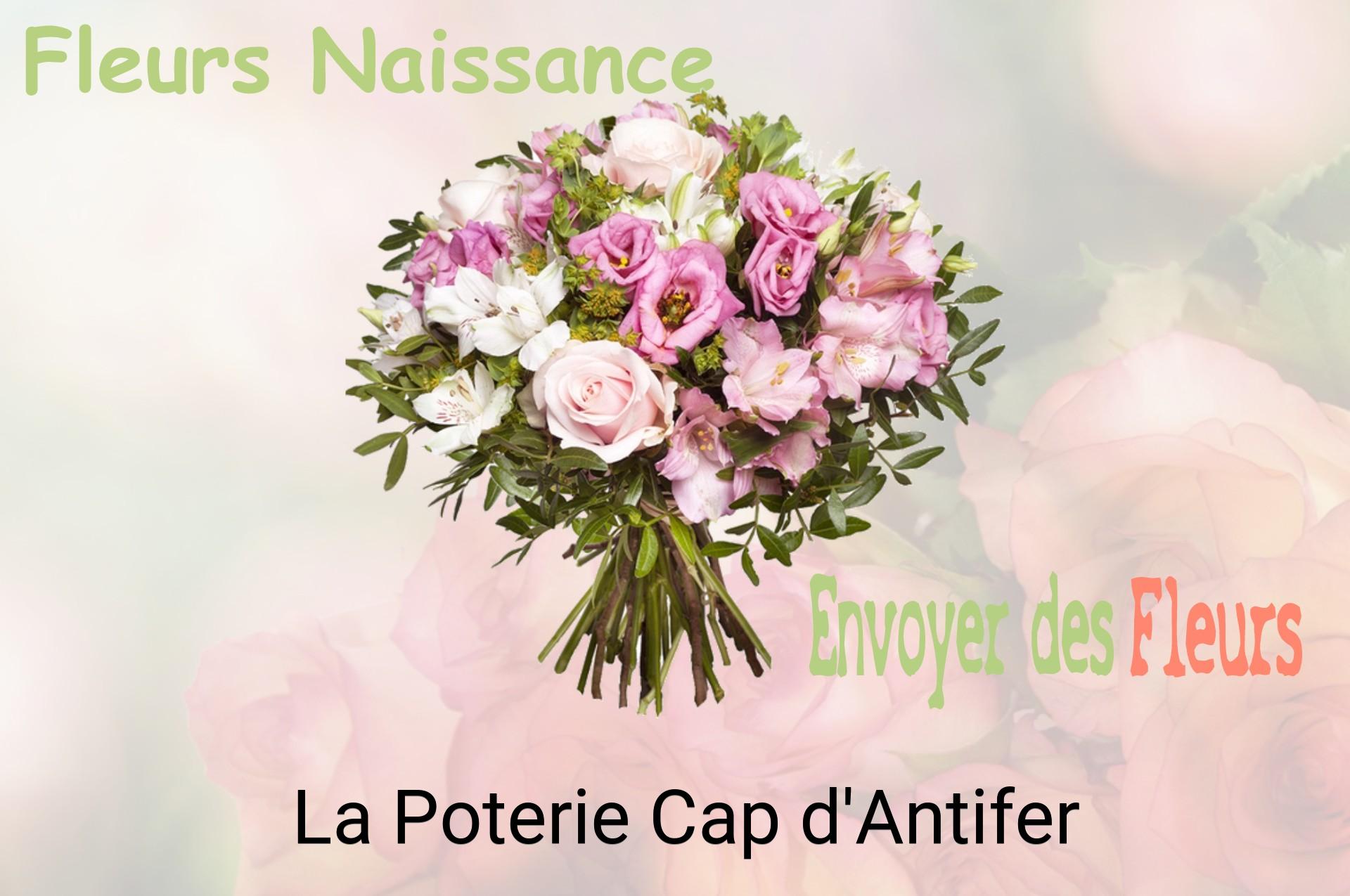 Bouquet de fleurs de naissance livré à La Poterie-Cap-d'Antifer
