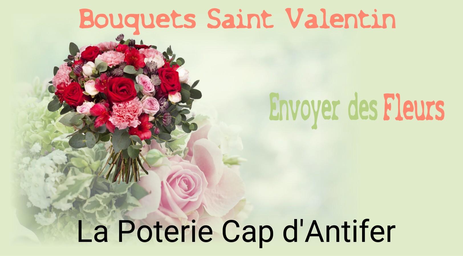 Roses de Saint-Valentin livrées à La Poterie-Cap-d'Antifer
